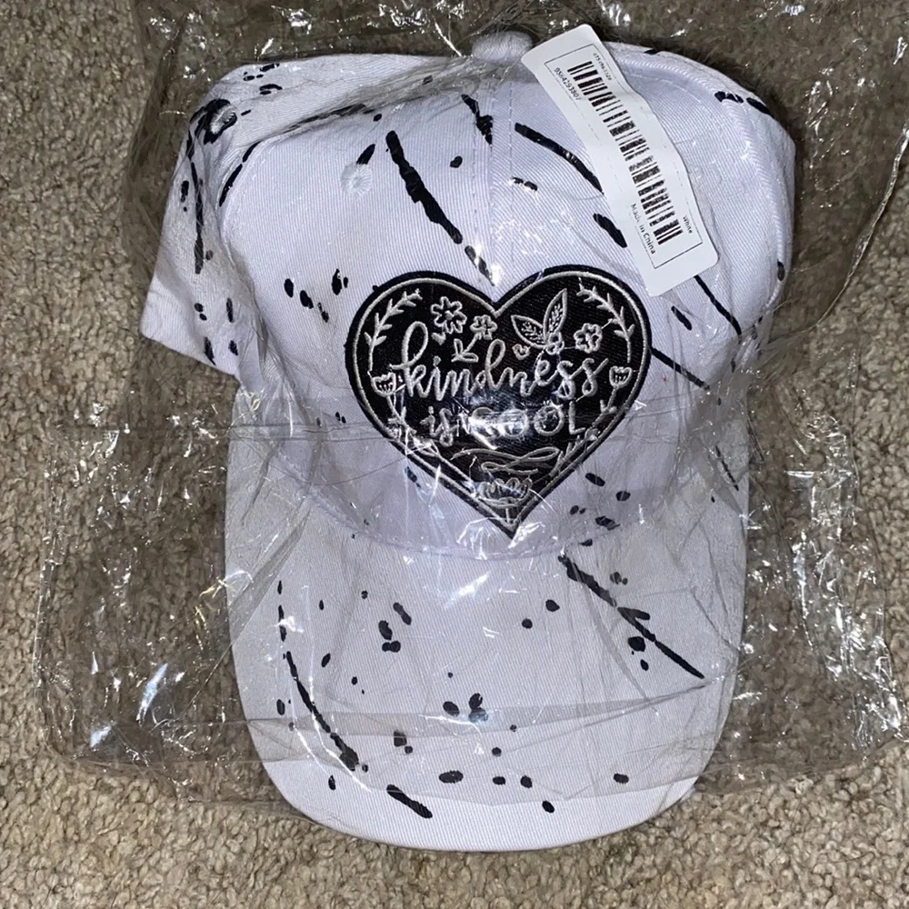 🆕OOAK HARRY STYLES THEMED CAP: “KINDNESS IS COOL”- Adult Size HAND CRAFTED